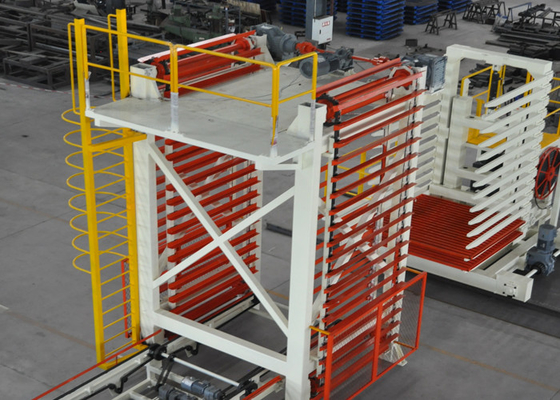 Materiële Volledige Automatische het Laden en het Leegmaken Systeemmachine voor Baksteen die Lijn maken