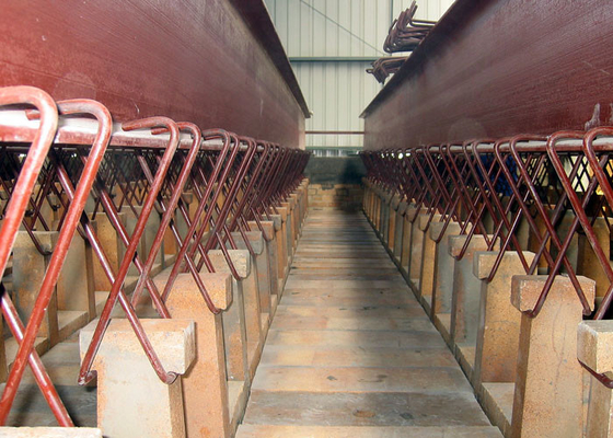 Lichtgewicht Synthetische Vuurvaste Brand Clay Bricks For Kiln Construction