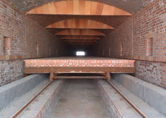 Auto Vuurvast Clay Brick Tunnel Kiln Firing-het Saldosysteem van de Procesdruk