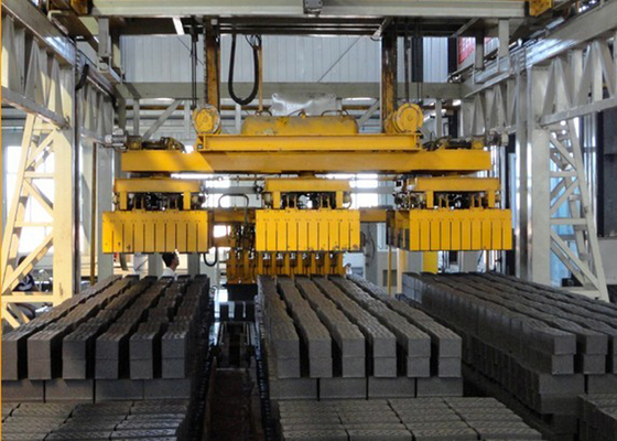 9.5kVa robot stapelmachine voor het volledig automatisch maken van kleibakstenen
