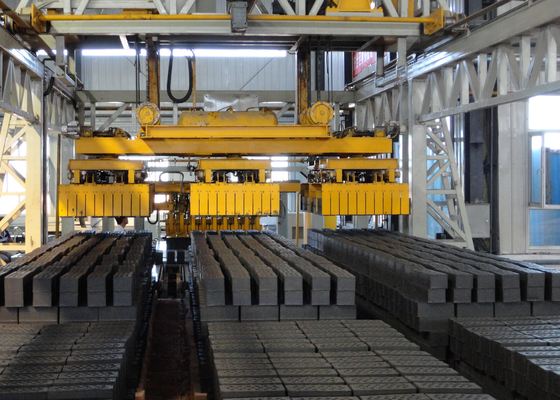 Auto Holle Clay Brick Production Line Robot-Blok het Stapelen Machine