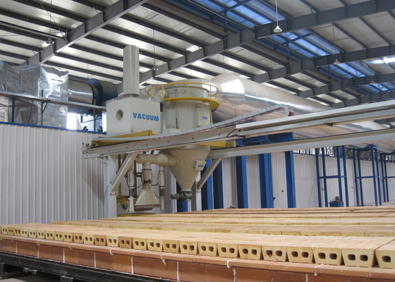 PLC Schonere Apparaat van Controle het Automatische Clay Brick Tunnel Kiln Car