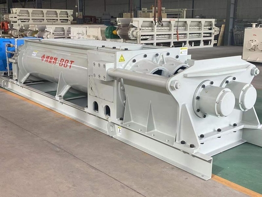 Geautomatiseerde Rode Baksteen het Maken Machine 30 - 40m ³ /H Mixer van de Capaciteits de Horizontale Peddel