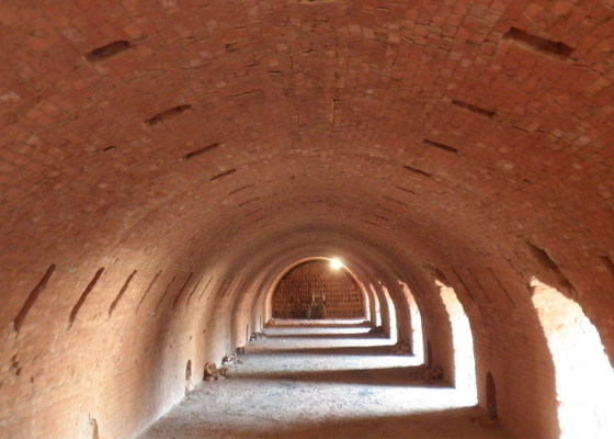 Clay Hollow Brick Machine Production-Lijn voor Hoffman-Oveninstallatie