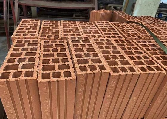 Tunneloven Automatische productielijn voor het maken van kleiholle blokken met tunneldroger en grote capaciteit 800 ton/dag