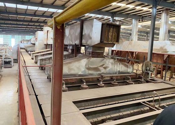 Tunneloven Automatische productielijn voor het maken van kleiholle blokken met tunneldroger en grote capaciteit 800 ton/dag