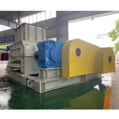 TRA400X1000 Dubbel getande getande Roll Crusher Clay Brick Factory Rolling Machine