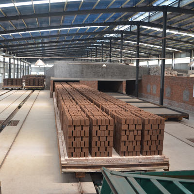 Volautomatische kleibaksteentunneloven met drogere kamer