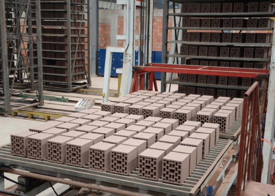 290KW automatisch van de de Machinegrond van de Kleibaksteen Droger het Blok het Drogen Kamersysteem