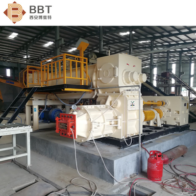 De volledige automatische van de de tunneloven van de kleibaksteen machine van de het project vacuümextruder