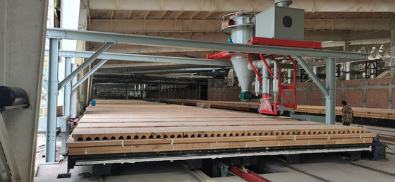0.12m/s Clay Brick Productielijn Oven Auto Automatische Stofzuiger