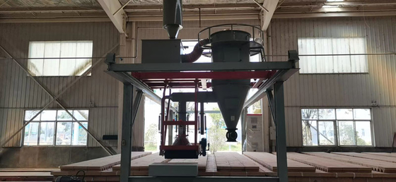 SS Clay Brick-productielijn Automatische stofzuiger voor het reinigen van ovenauto's