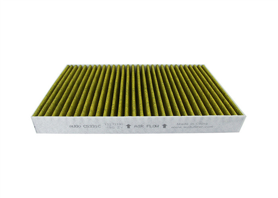 Mechanisch niet-geweven actieve koolstof autofilter voor airconditioning