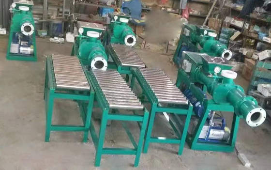 Aangepaste logo vacuüm modder pug molen voor keramische mini bakstenen vloertegel
