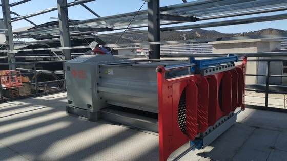 Auto de Mixermachines van de Filter Dubbele Schacht voor Baksteen die Fabriek maken
