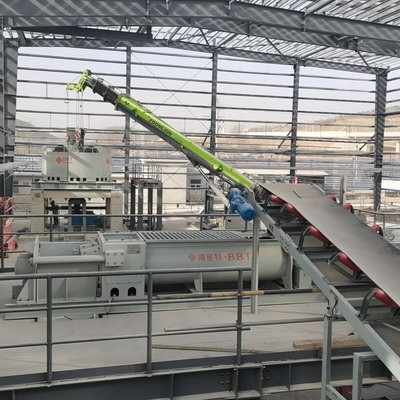Efficiënte slijpprestaties natte pan slijpmolen met 700 mm slijpwijdte