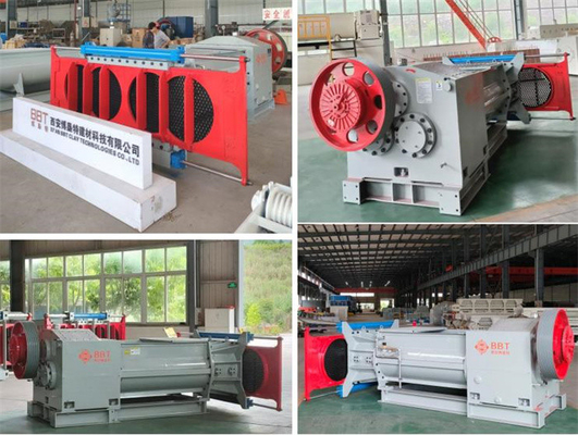 Grote gaten blokken maken Mixer Extruder Machine Filter Mixing Machinery 650mm Reamer Diameter