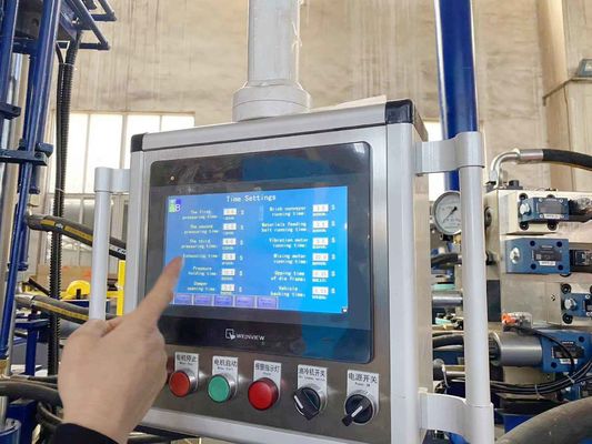 Op maat gemaakte Hoge Druk 20 T Tot 1200 T Blauwe Hydraulische Pers voor het Maken van Isolerende Bakstenen en Vuurbestendige Bakstenen,