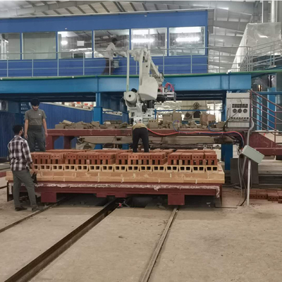 Grote capaciteit klei bakstenen tunneloven met nieuwe technische bakstenen droger kamer projectontwerp