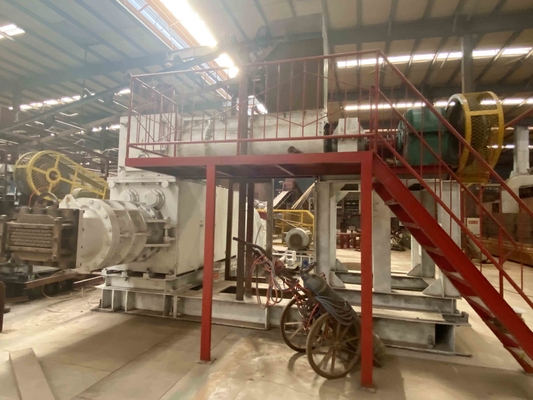 Volledig automatische productielijn voor het maken van bakstenen van rode klei