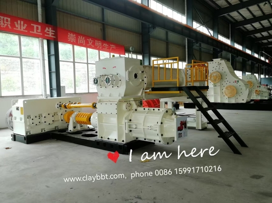 Brick Moulding Machine Vacuum Extruder voor vaste en holle blokken Capaciteit 120000-130000pcs/dag