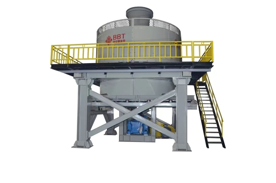 5300*4600*6500 mm natte pan molen klei bakstenen maken lijn machine