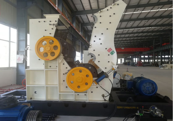 Energiebesparende Dubbele Motor Automatische 90-120 t/u Dubbel-Rotor Hamermolen voor Klei- en Steenbreken