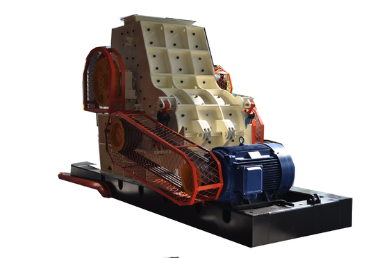 Machine voor het verpletteren van vaste en holle modderbakstenen
