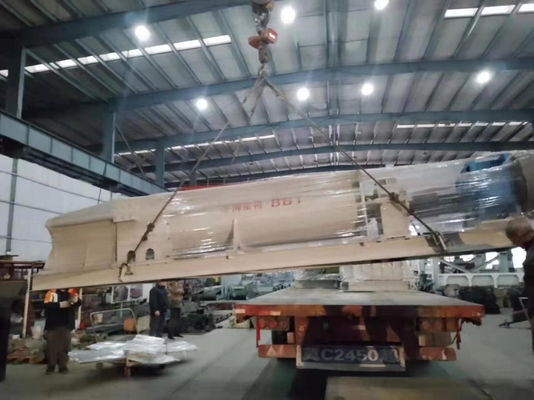 Grote installatie voor het mengen van bakstenen