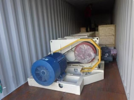 Twin Shaft Grond / Kolen Mixer Voor Solid Block Making Machinery In Brick Factor