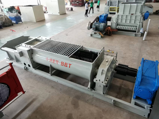 20 tot 30 m3/uur capaciteit Dubbele schacht mengmachines voor het mengen van klei grondstoffen in klei stenen maken machines