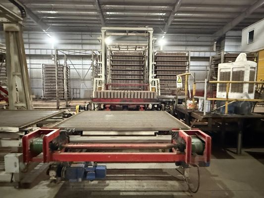 tunneldroger droogsysteem in volledig automatisch rood klei stenen blokken maken project