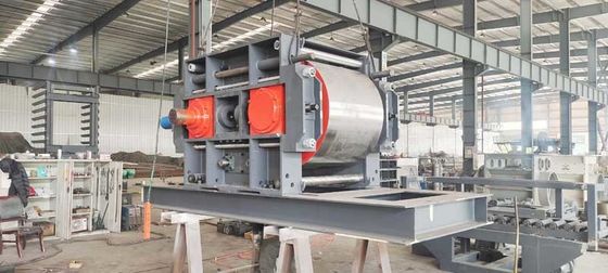 20 tot 100 ton/uur Grijs Raffin rolbreker rolmolen voor grondstof vermalen klei bakstenen maken bentoniet maken