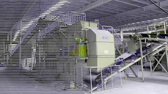 Holle blokken van klei maken project 120 ton / uur transportband box feeder machine voor volautomatische lijn voor het maken van rode kleistenen