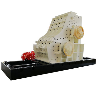 machine voor het maken van kleistenen. Dubbele schijfwalshamerbreker, hamermolen