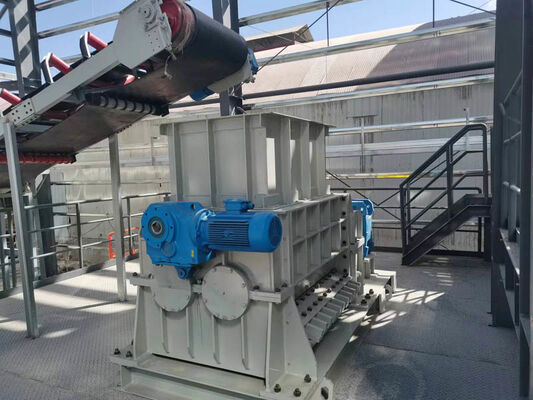 30 tot 120 ton/uur grijze dubbele tandrolbreker grondstof voor het breken van klei van BBT fabrikant