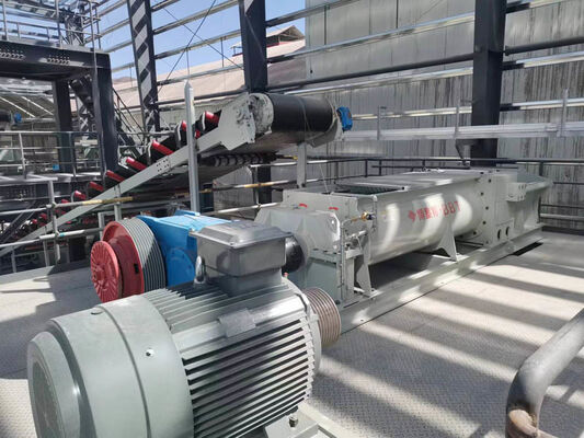 30 tot 120 ton/uur grijze dubbele tandrolbreker grondstof voor het breken van klei van BBT fabrikant