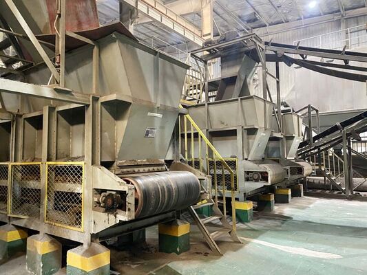 50-80 m3/h 7.5 KW belt conveyor box feeder for clay brick making with converter feeder machine