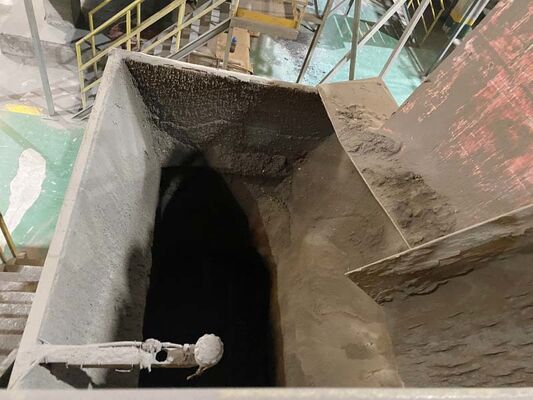 50-80 m3/h 7.5 KW belt conveyor box feeder for clay brick making with converter feeder machine